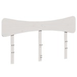 vidaXL Tăblie de pat, alb, 140 cm, lemn masiv de pin vidaXL Tăblie de pat, alb, 140 cm, lemn masiv de pin