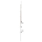 vidaXL Tăblie de pat, alb, 140 cm, lemn masiv de pin vidaXL Tăblie de pat, alb, 140 cm, lemn masiv de pin
