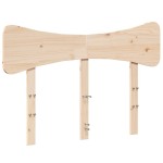 vidaXL Tăblie de pat, 135 cm, lemn masiv de pin