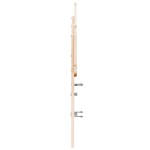 vidaXL Tăblie de pat, 135 cm, lemn masiv de pin