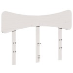 vidaXL Tăblie de pat, alb, 135 cm, lemn masiv de pin vidaXL Tăblie de pat, alb, 135 cm, lemn masiv de pin