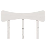 vidaXL Tăblie de pat, alb, 135 cm, lemn masiv de pin vidaXL Tăblie de pat, alb, 135 cm, lemn masiv de pin