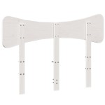 vidaXL Tăblie de pat, alb, 135 cm, lemn masiv de pin vidaXL Tăblie de pat, alb, 135 cm, lemn masiv de pin