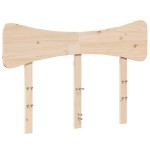 vidaXL Tăblie de pat, 120 cm, lemn masiv de pin