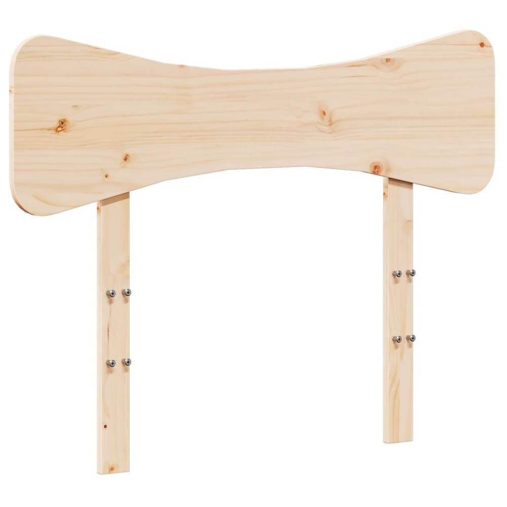 vidaXL Tăblie de pat, 100 cm, lemn masiv de pin