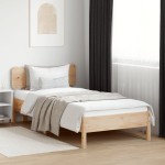 vidaXL Tăblie de pat, 100 cm, lemn masiv de pin