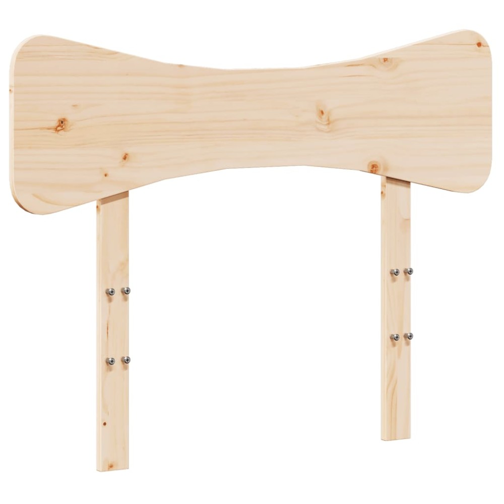 vidaXL Tăblie de pat, 90 cm, lemn masiv de pin