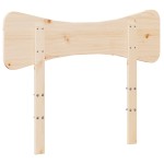 vidaXL Tăblie de pat, 90 cm, lemn masiv de pin