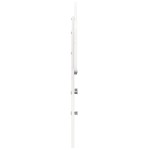 vidaXL Tăblie de pat, alb, 90 cm, lemn masiv de pin