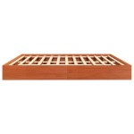 vidaXL Cadru de pat fără saltea, maro ceruit 180x200 cm lemn masiv pin vidaXL Cadru de pat fără saltea, maro ceruit 180x200 cm lemn masiv pin