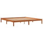 vidaXL Cadru de pat fără saltea, maro ceruit 180x200 cm lemn masiv pin vidaXL Cadru de pat fără saltea, maro ceruit 180x200 cm lemn masiv pin