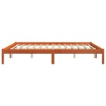 vidaXL Cadru de pat fără saltea, maro ceruit 180x200 cm lemn masiv pin vidaXL Cadru de pat fără saltea, maro ceruit 180x200 cm lemn masiv pin