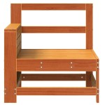 vidaXL Canapea cu cotieră de grădină, cu masă laterală, lemn masiv pin vidaXL Canapea cu cotieră de grădină, cu masă laterală, lemn masiv pin