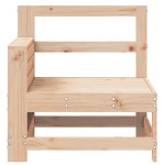 vidaXL Canapea cu cotieră de grădină, 69x62x70,5 cm, lemn masiv pin vidaXL Canapea cu cotieră de grădină, 69x62x70,5 cm, lemn masiv pin