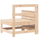 vidaXL Canapea cu cotieră de grădină, 69x62x70,5 cm, lemn masiv pin vidaXL Canapea cu cotieră de grădină, 69x62x70,5 cm, lemn masiv pin