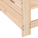 vidaXL Canapea cu cotieră de grădină, 69x62x70,5 cm, lemn masiv pin vidaXL Canapea cu cotieră de grădină, 69x62x70,5 cm, lemn masiv pin