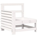 vidaXL Canapea cu cotieră de grădină, alb, 69x62x70,5cm lemn masiv pin vidaXL Canapea cu cotieră de grădină, alb, 69x62x70,5cm lemn masiv pin
