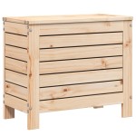 vidaXL Taburet de grădină, 62x31,5x52 cm, lemn masiv de pin