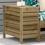 vidaXL Taburet de grădină, 62x31,5x52 cm, lemn de pin tratat vidaXL Taburet de grădină, 62x31,5x52 cm, lemn de pin tratat