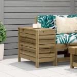 vidaXL Taburet de grădină, 62x31,5x52 cm, lemn de pin tratat vidaXL Taburet de grădină, 62x31,5x52 cm, lemn de pin tratat