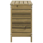vidaXL Taburet de grădină, 62x31,5x52 cm, lemn de pin tratat vidaXL Taburet de grădină, 62x31,5x52 cm, lemn de pin tratat