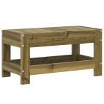 vidaXL Taburet de grădină, 62x30x32 cm, lemn de pin tratat vidaXL Taburet de grădină, 62x30x32 cm, lemn de pin tratat