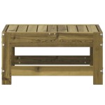 vidaXL Taburet de grădină, 62x30x32 cm, lemn de pin tratat vidaXL Taburet de grădină, 62x30x32 cm, lemn de pin tratat