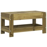 vidaXL Taburet de grădină, 62x30x32 cm, lemn de pin tratat vidaXL Taburet de grădină, 62x30x32 cm, lemn de pin tratat