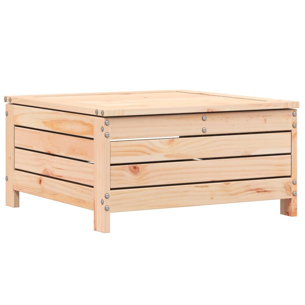 vidaXL Taburet de grădină, 62x63,5x32 cm, lemn masiv de pin