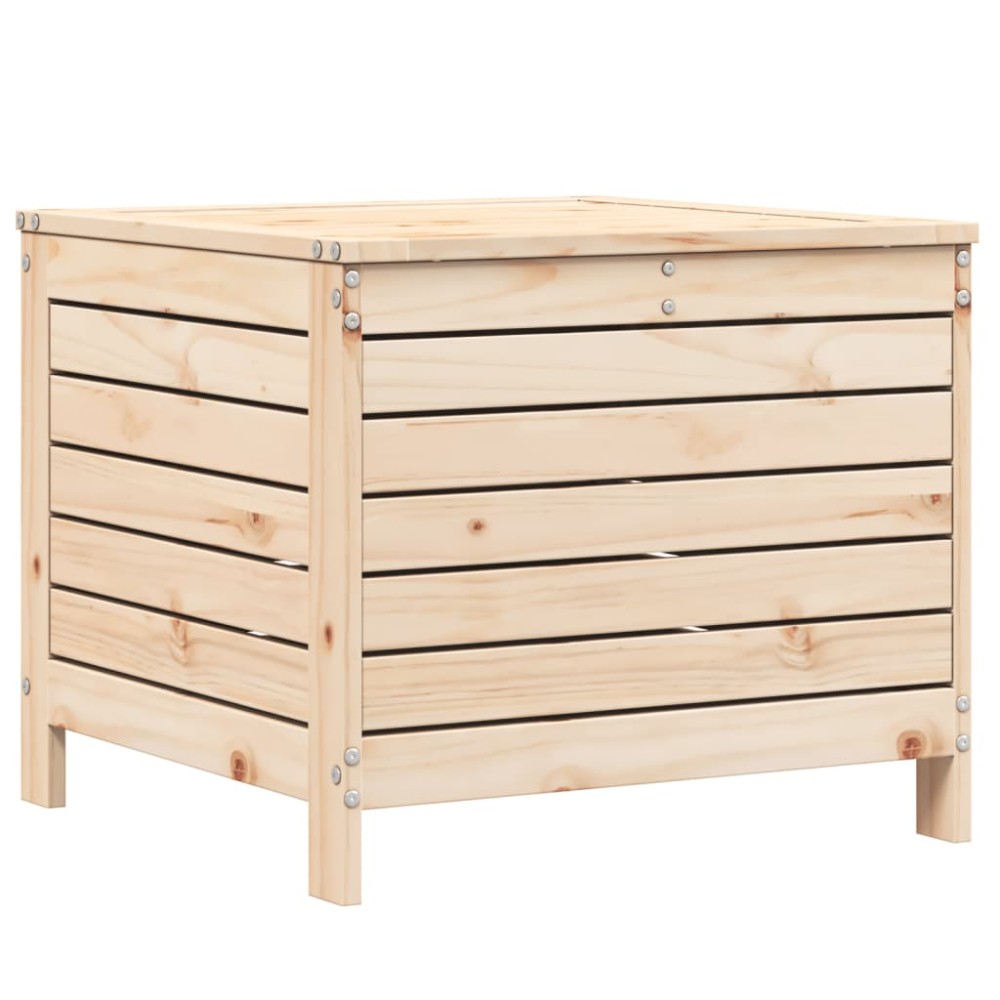vidaXL Taburet de grădină, 62x63,5x53,5 cm, lemn masiv de pin