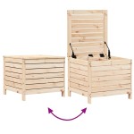 vidaXL Taburet de grădină, 62x63,5x53,5 cm, lemn masiv de pin vidaXL Taburet de grădină, 62x63,5x53,5 cm, lemn masiv de pin