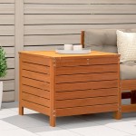 vidaXL Taburet de grădină, maro ceruit, 62x63,5x53,5cm, lemn masiv pin vidaXL Taburet de grădină, maro ceruit, 62x63,5x53,5cm, lemn masiv pin