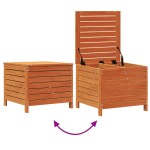 vidaXL Taburet de grădină, maro ceruit, 62x63,5x53,5cm, lemn masiv pin vidaXL Taburet de grădină, maro ceruit, 62x63,5x53,5cm, lemn masiv pin