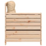 vidaXL Canapea grădină cotieră cu perne, lemn masiv de pin vidaXL Canapea grădină cotieră cu perne, lemn masiv de pin