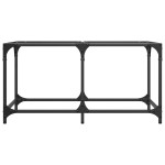 vidaXL Măsuță de cafea blat din sticlă transparentă 78,5x40x40 cm oțel vidaXL Măsuță de cafea blat din sticlă transparentă 78,5x40x40 cm oțel