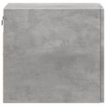 vidaXL Dulap de perete, gri beton, 30x42,5x40 cm, lemn prelucrat