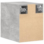 vidaXL Dulap de perete, gri beton, 30x42,5x40 cm, lemn prelucrat