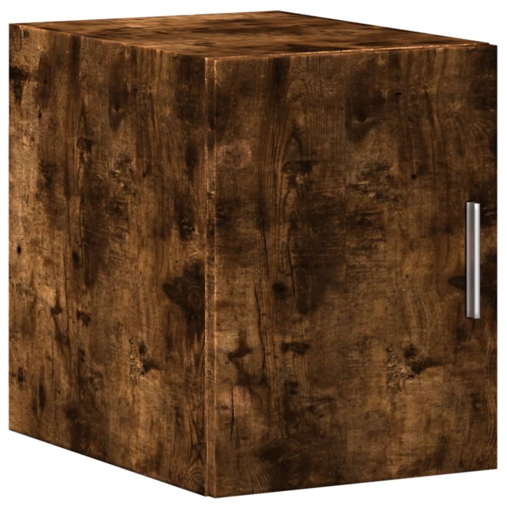 vidaXL Dulap de perete, stejar fumuriu, 30x42,5x40 cm, lemn compozit