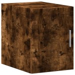 vidaXL Dulap de perete, stejar fumuriu, 30x42,5x40 cm, lemn compozit vidaXL Dulap de perete, stejar fumuriu, 30x42,5x40 cm, lemn compozit
