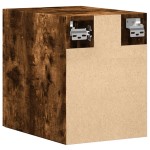 vidaXL Dulap de perete, stejar fumuriu, 30x42,5x40 cm, lemn compozit vidaXL Dulap de perete, stejar fumuriu, 30x42,5x40 cm, lemn compozit