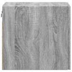 vidaXL Dulap de perete, gri sonoma, 30x42,5x40 cm, lemn prelucrat