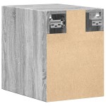 vidaXL Dulap de perete, gri sonoma, 30x42,5x40 cm, lemn prelucrat