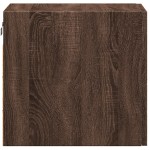 vidaXL Dulap de perete, stejar maro, 30x42,5x40 cm, lemn prelucrat