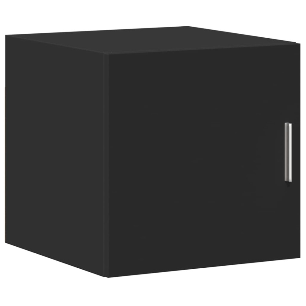 vidaXL Dulap de perete, negru, 40x42,5x40 cm, lemn prelucrat