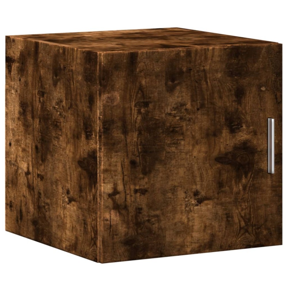 vidaXL Dulap de perete, stejar fumuriu, 40x42,5x40 cm, lemn compozit