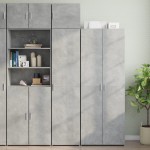 vidaXL Dulap de perete, gri beton, 45x42,5x40 cm, lemn prelucrat