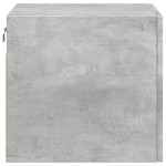 vidaXL Dulap de perete, gri beton, 45x42,5x40 cm, lemn prelucrat