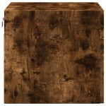 vidaXL Dulap de perete, stejar fumuriu, 45x42,5x40 cm, lemn prelucrat