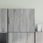 vidaXL Dulap de perete, gri sonoma, 45x42,5x40 cm, lemn prelucrat vidaXL Dulap de perete, gri sonoma, 45x42,5x40 cm, lemn prelucrat