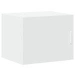vidaXL Dulap de perete, alb, 50x42,5x40 cm, lemn compozit vidaXL Dulap de perete, alb, 50x42,5x40 cm, lemn compozit